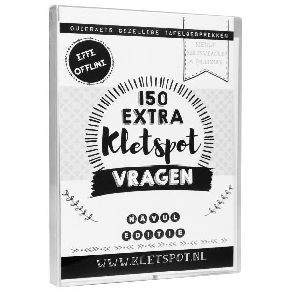 Kletspot 150 Extra Vragen