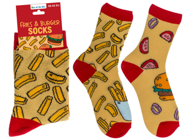 Fries & Burger Sokken (36-42)