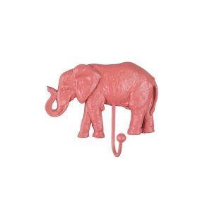 Kapstokhaak Olifant - Roze