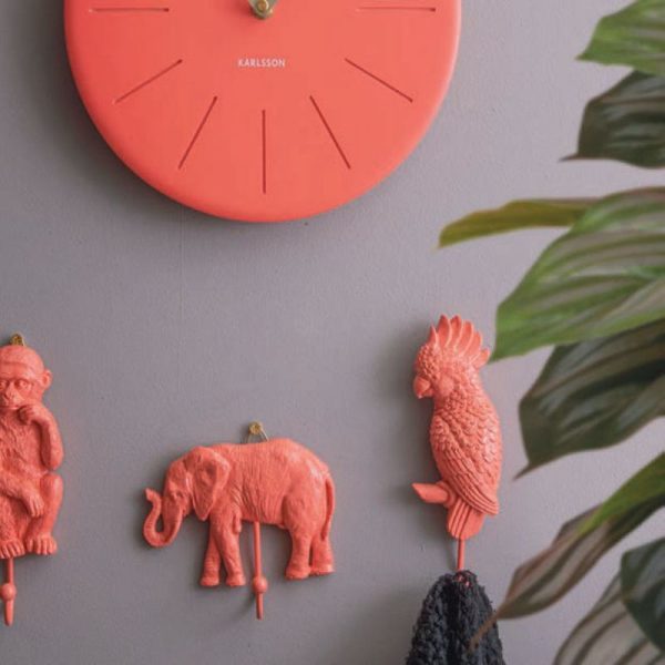 Kapstokhaak Olifant - Roze