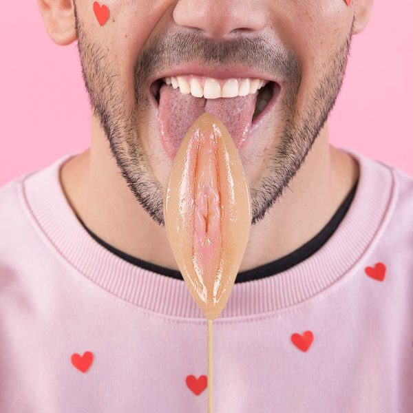 Vagina Lolly, Aardbeiensmaak