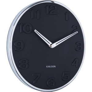 Wall clock New Original numbers black