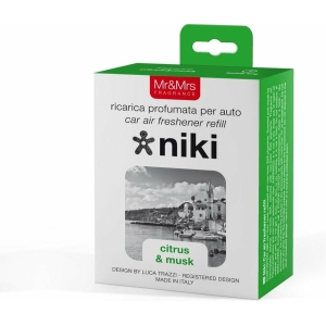 Mr&Mrs Navulling Voor Autoverfrisser Niki - Citrus & Musk