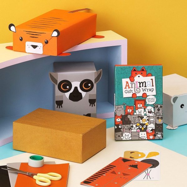 Animal Gift Wrap Inpakpapier