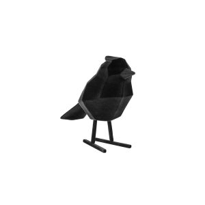 Standbeeldje Vogel, Zwart (Large)