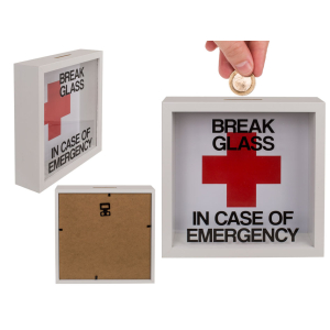 Break Glass In Case Of Emergency Spaarpot