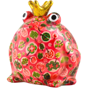 Pomme Pidou Spaarpot, Frog Freddy Pink Edition (M)