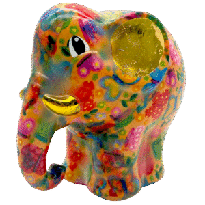 Pomme Pidou Spaarpot, Olifant Elton (M)