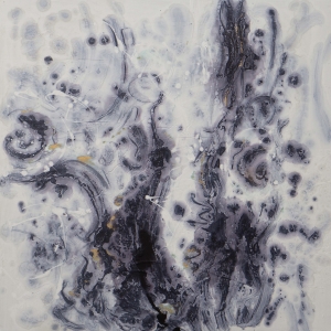 Abstract Olieverfschilderij Op Linnen100x100 cm