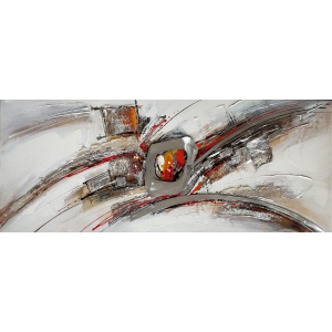 Art Work Olieverfschilderij Op Linnen 60x150 cm