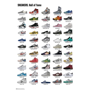 Sneakers Hall Of Fame - Maxi Poster (639)