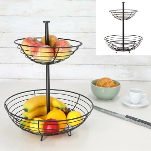 Metalen Fruitmand/Fruitschaal Etagere