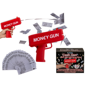 Money Gun - Geldpistool Met 100€ Speelgeld