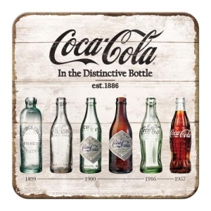 Coca Cola - Metalen Onderzetter
