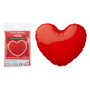 Opblaasbaar Hart 45CM