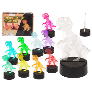 3D-Nachtlampje Dinosaurus