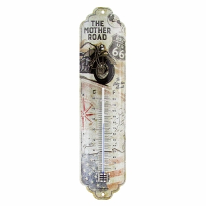 Route 66 The Mother Road Motor - Thermometer