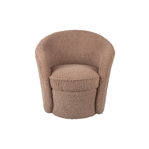 Leitmotiv Fauteuil Cuddly Teddy, Zand Bruin