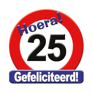 Huldeschild - 25 Jaar