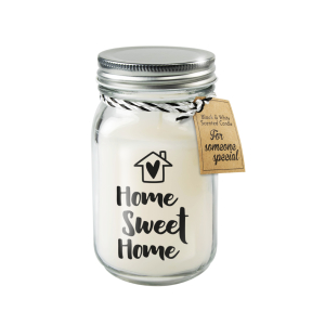 Black & White Geurkaars - Home Sweet Home