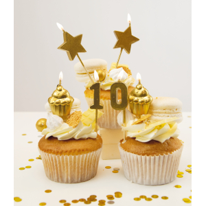 Verjaardag Kaarsjes - 10 Jaar