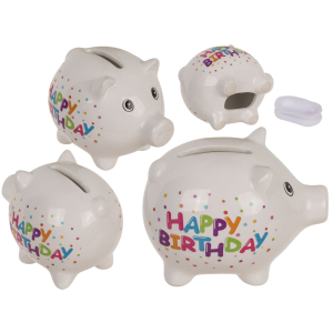 Spaarpotje "Happy Birthday"