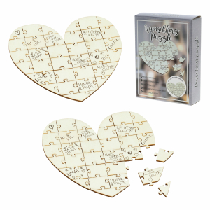 Wenshartpuzzel Hout