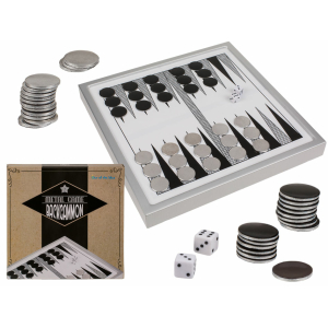 Metal Game Backgammon