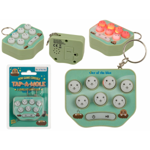 Tap-A-Mole Mini Spelconsole Met Sleutelhanger