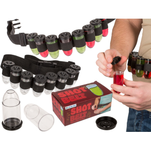Shotriem Met 8 Shotflesjes