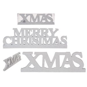 Kerstdecoratie Belettering, Merry Christmas & Xmas