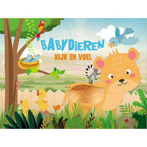 Babydieren - Kijk & Voelboek