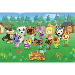 Animal Crossing New Horizons Line Up- Maxi Poster (621F)