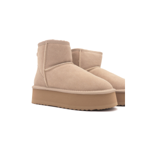 Ultra Mini Suede Enkellaarsjes