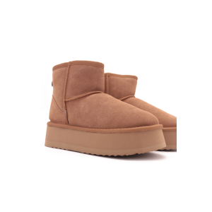 Ultra Mini Suede Enkellaarsjes