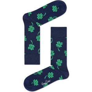 Happy Socks Big Luck Sokken, Donkerblauw/Groen