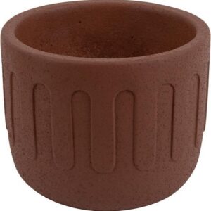Bloempot Drips - Beton Bruin