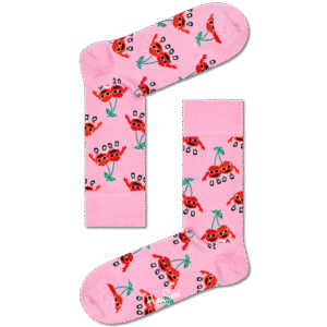 Happy Socks Cherry Mates Sokken, Roze