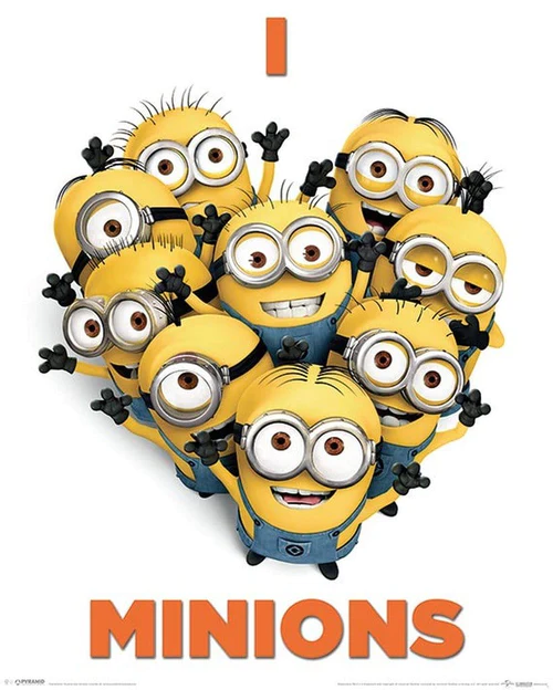 Afwijking Stadscentrum mild Despicable Me 2 - I Love Minions - Maxi Poster (700F) kopen? | EXPO