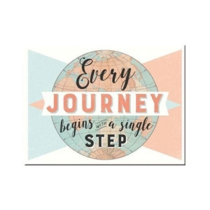 Every Journey Begins Magneet