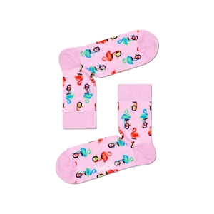 Happy Socks Flamingo Half Crew Sokken