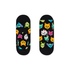 Happy Socks Funny Cat Liner Sokken, Footies