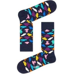 Happy Socks Hats Sokken, Donkerblauw/Multi