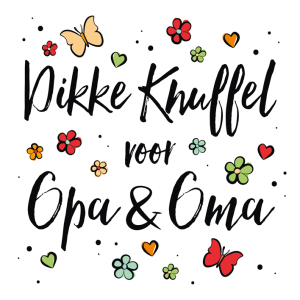 Dikke Knuffel Voor Opa & Oma