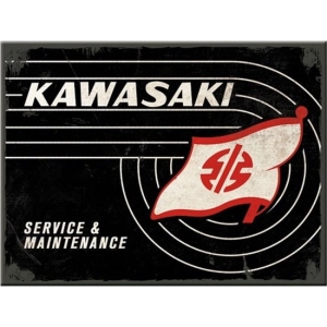 Kawasaki Service en Maintenance Magneet