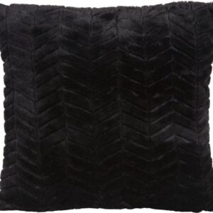 Kussen Herringbone Faux Fur