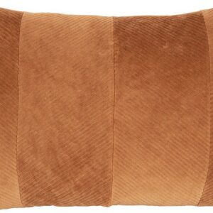 Kussen Ribbed Velvet, Bruin