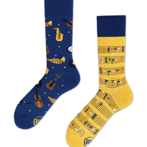 Many Mornings - Music Notes Sokken