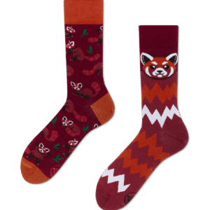 Many Mornings - Red Panda Sokken Many Mornings - Red Panda Sokken