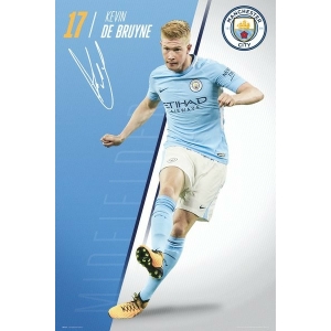 Manchester City De Bruyne 17/18- Maxi Poster (797F)